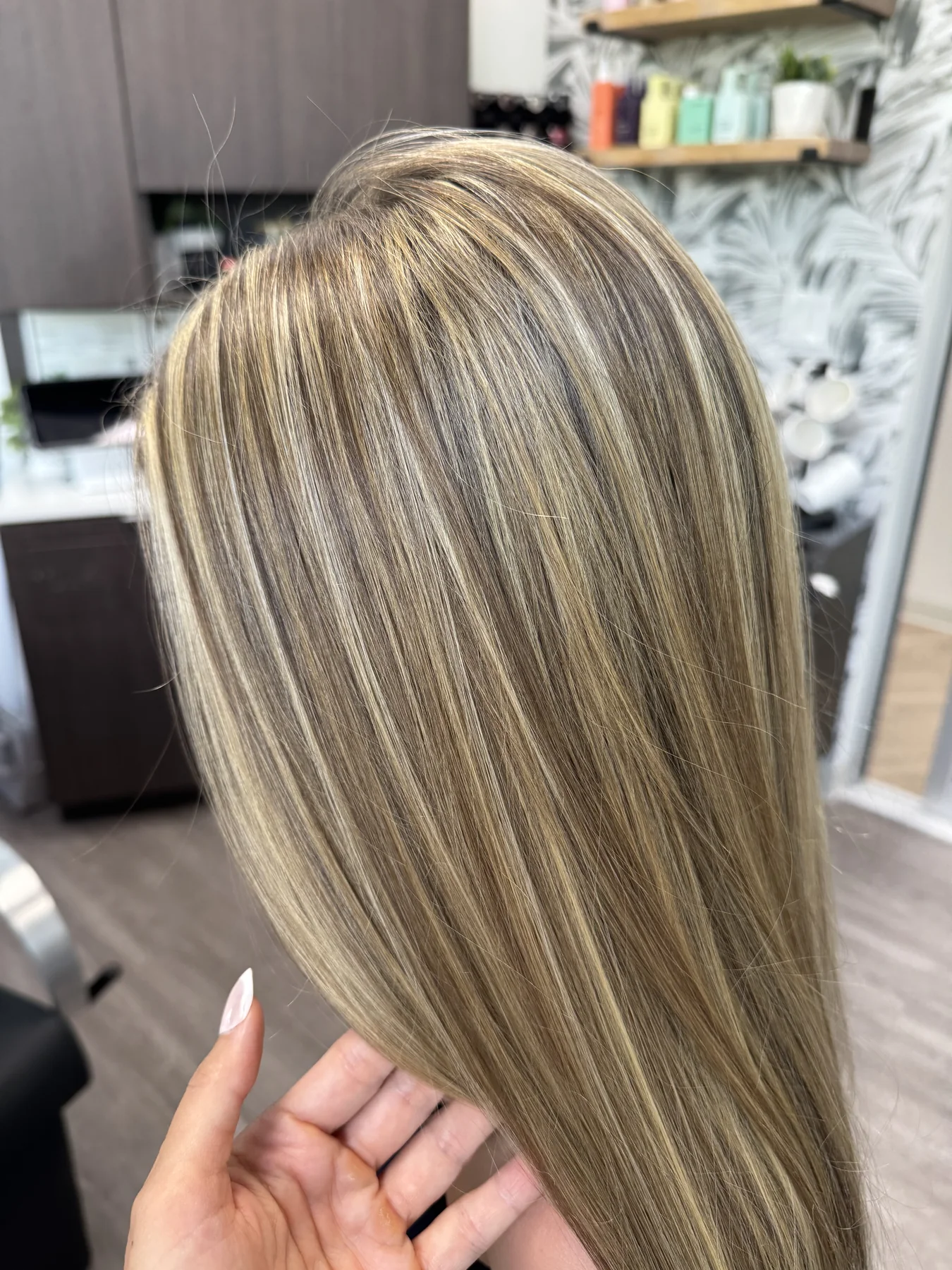 Detailed custom highlight work